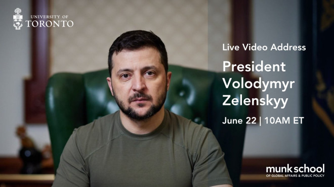 Live Video Address by President Volodymyr Zelenskyy of Ukraine / Twitter