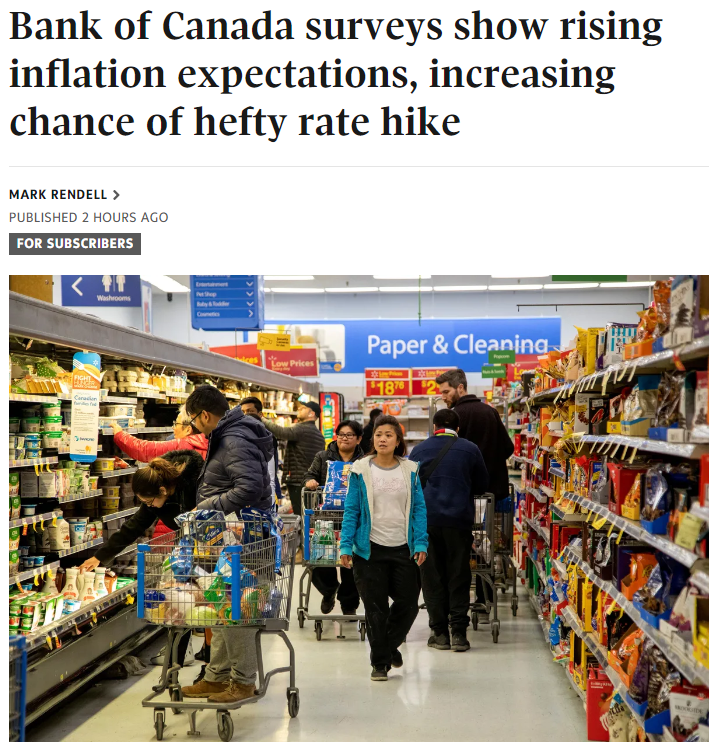 加拿大物价涨出天际 人们却还在疯狂买买买