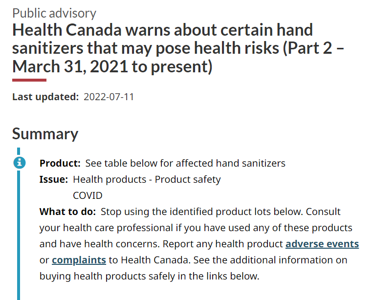 华人注意！加拿大紧急召回9大洗手液+消毒湿巾