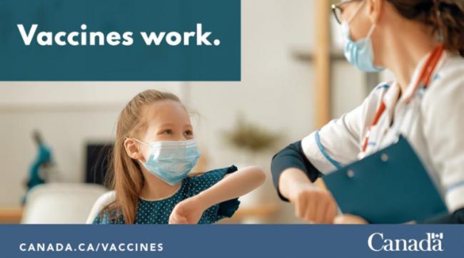 加拿大卫生部关于批准幼儿新冠疫苗的公告