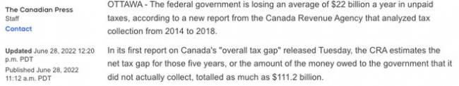 瑟瑟发抖！加拿大税局重拳打击房市逃税， 已追缴3亿欠款！这5类人务必注意