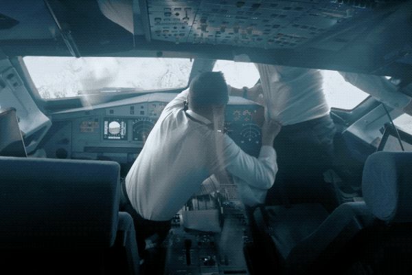 恐怖！加航AC8745航班飞行途中挡风玻璃突然破裂！已经紧急返航…