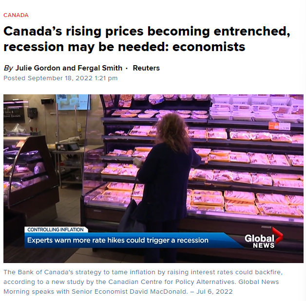 加拿大通胀3大指标马上见顶 房市马上再跌一波
