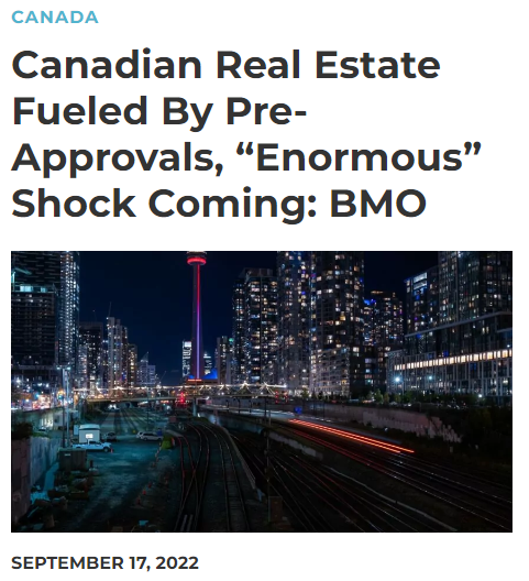 加拿大通胀3大指标马上见顶 房市马上再跌一波