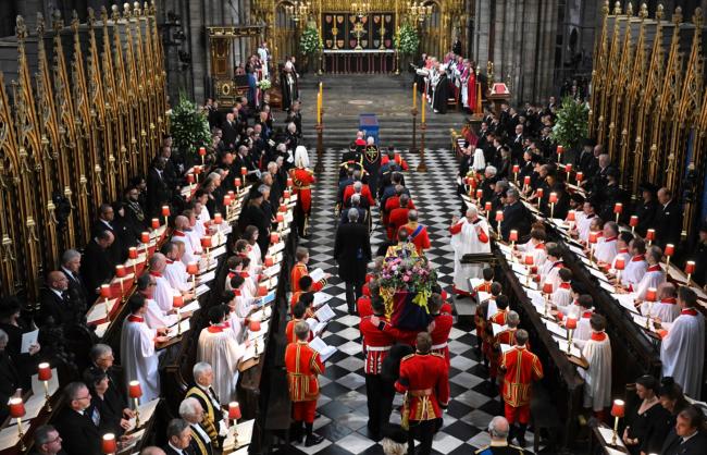 超多图：英国女王国葬逾百元首出席 全球直播