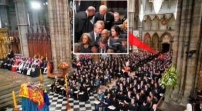英女王葬礼：拜登位子靠后遭川普嘲笑 英媒解释