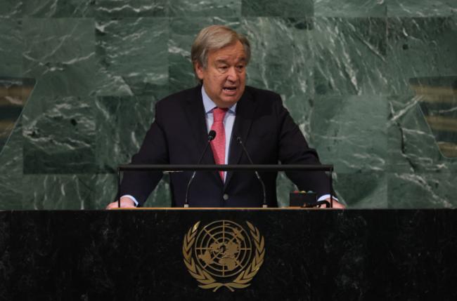 联合国秘书长警告各国：世界岌岌可危！