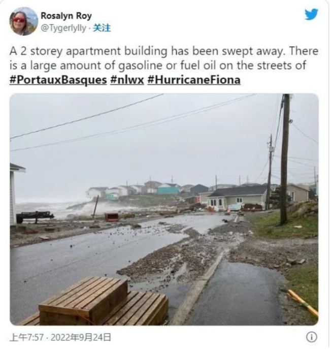 世纪飓风横扫加拿大多省！已有人失踪！12米巨浪来袭，建筑吹飞、洪水泛滥