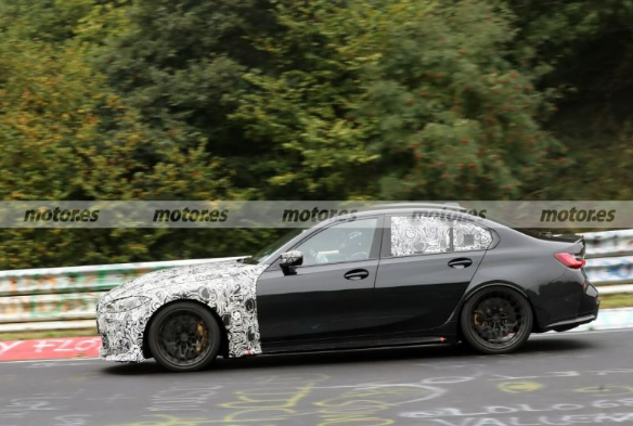 将于年底亮相 BMW新款M3 CS赛道测试谍照曝光