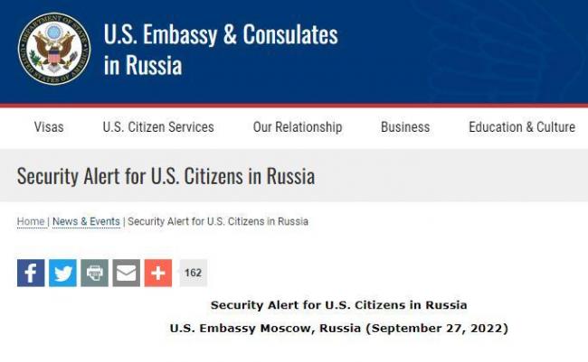刚刚：美驻俄大使馆发布紧急警告！俄出境口挤爆，男子为逃兵役自断其腿