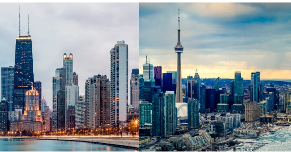 加拿大六大城市对标美国城市：温哥华=西雅图