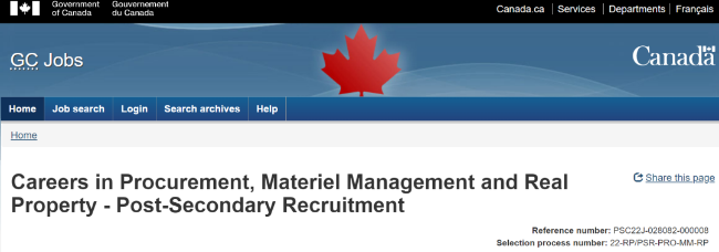 投简历！加拿大政府正在招聘学生：年薪高达万