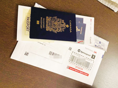 列治文华裔女子12天收到护照 惊呼：“奇迹”