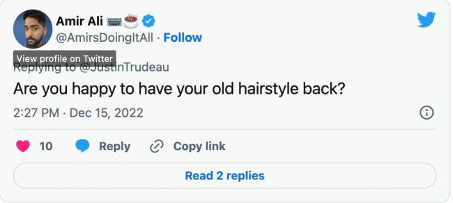 “你怎么能如此心安理得！？” 看看加拿大网友如何在推特上调侃特鲁多