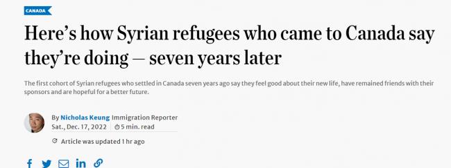 7年前，他们登陆加拿大！7年后，他们这样说…