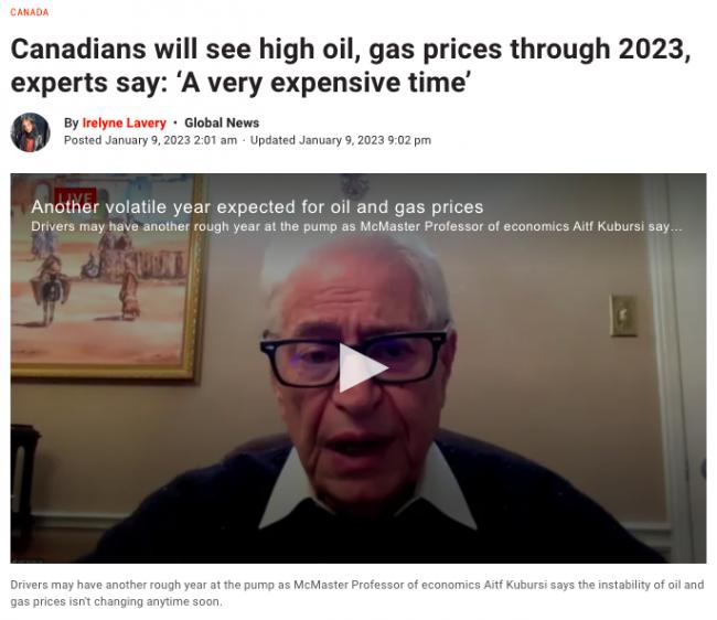 苦日子有完没完？专家：2023 加拿大油价和天然气价格将持续非常高昂
