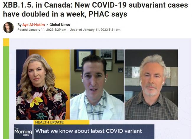 危险：“新毒王”在加拿大一周内翻倍！感染者激增，完美逃逸加强针！世卫紧急发声