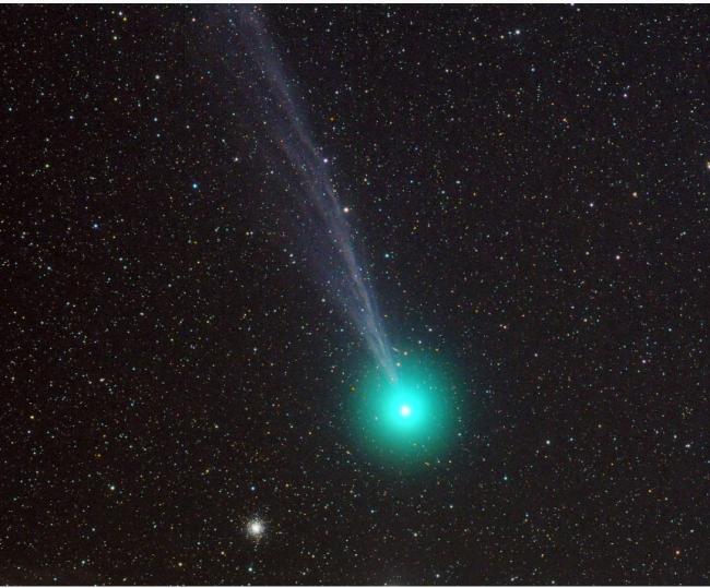 罕见绿色彗星5万年来首次掠过大温地区