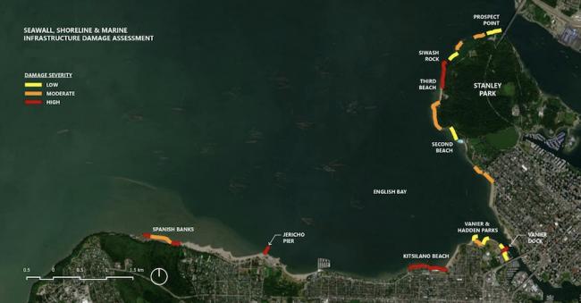 斯坦利公园海堤将全面重建 但是钱从哪里来？