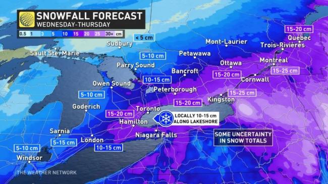 -60℃极寒+50cm雪暴横扫加拿大 多伦多迎大雪