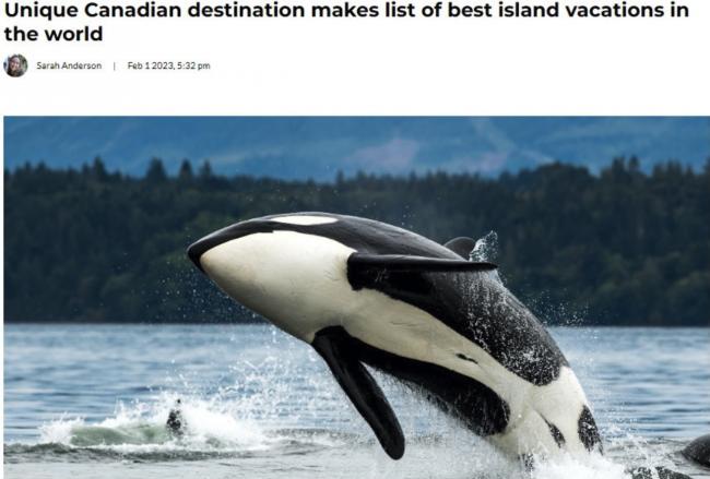 加拿大这个小岛上榜世界上最好的岛屿度假地