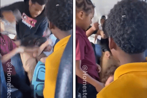 30秒视频曝光！9岁女孩校车内遭痛殴，无人阻止