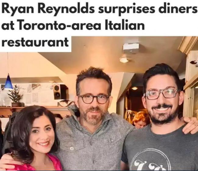 超级影星惊现加拿大网红餐厅 老板激动晒合影