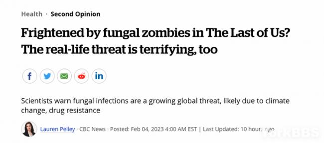 专家警告：真菌大流行全球人类变“僵尸”？