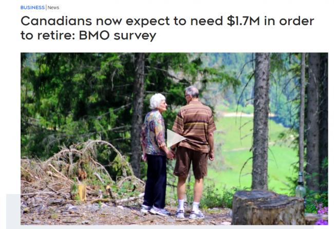 加拿大人退休需0万储蓄！家庭财务每况愈下