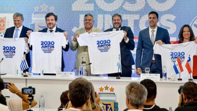 阿根廷智利巴拉圭乌拉圭 联合申办2030年世界杯
