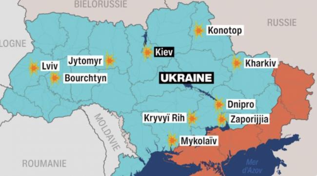 俄罗斯入侵乌克兰1周年 仍占乌东南4州