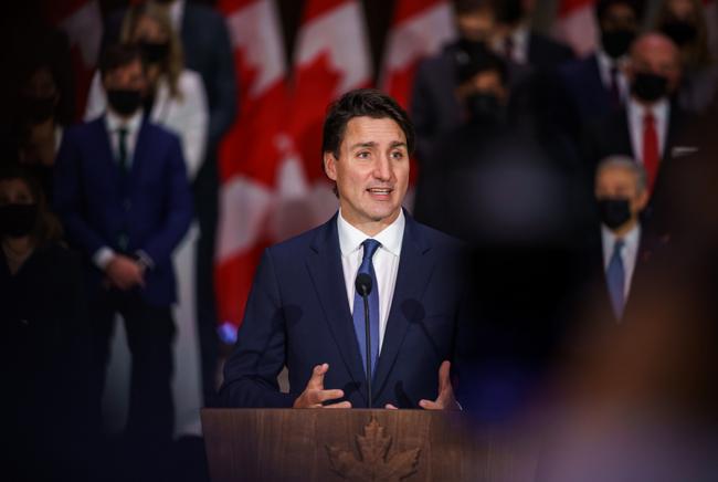 特鲁多宣布：加拿大对外国干涉采取进一步行动