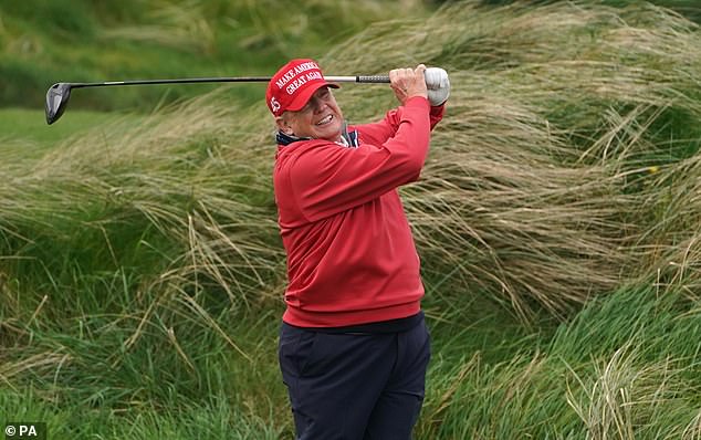 Her grandfather, the former US president Donald Trump, is well-known for his love of the sport