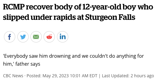 12岁男孩跌落瀑布身亡 当时父亲正提醒其他孩子