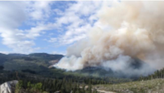 突发！温哥华岛山火失控 一天扩大6倍超过90公顷
