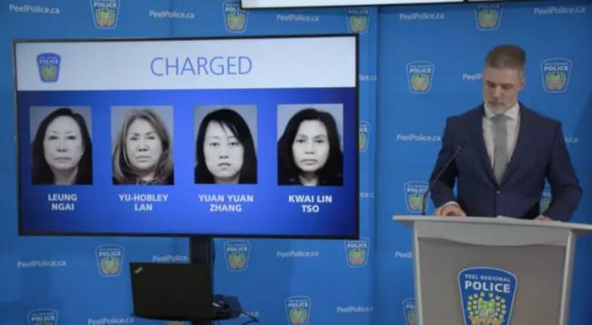 突发：加拿大警方从非法妓院解救13名华裔