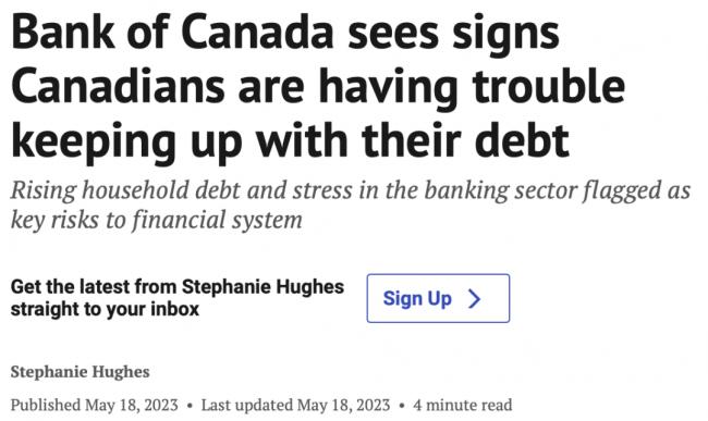 加拿大经济遭遇“滑铁卢” 13个经济陷入低迷