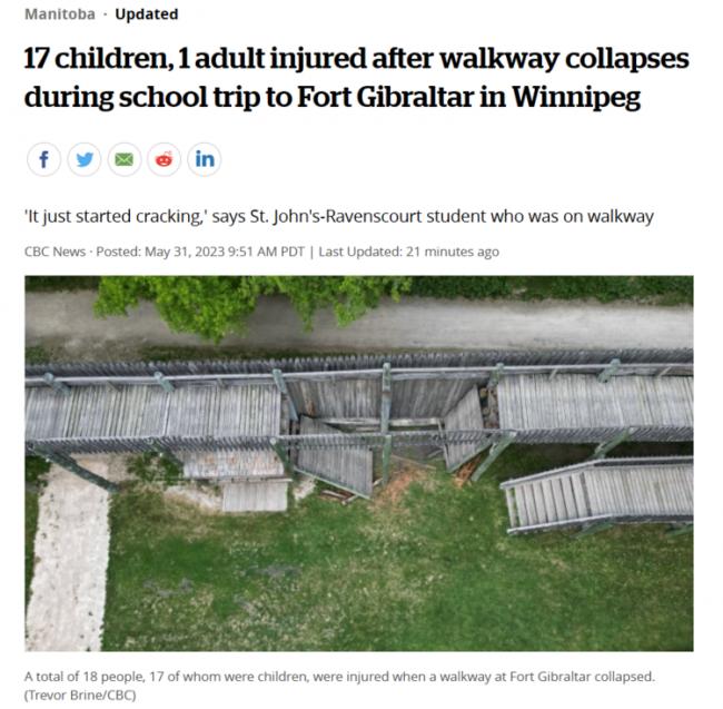 突发！加拿大小学郊游变成惨剧 18人受伤