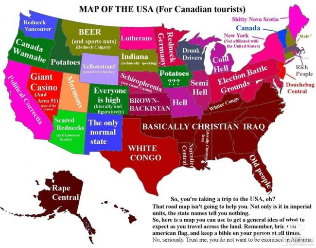 加人眼中的《美国旅行地图》：看完后让你不想去