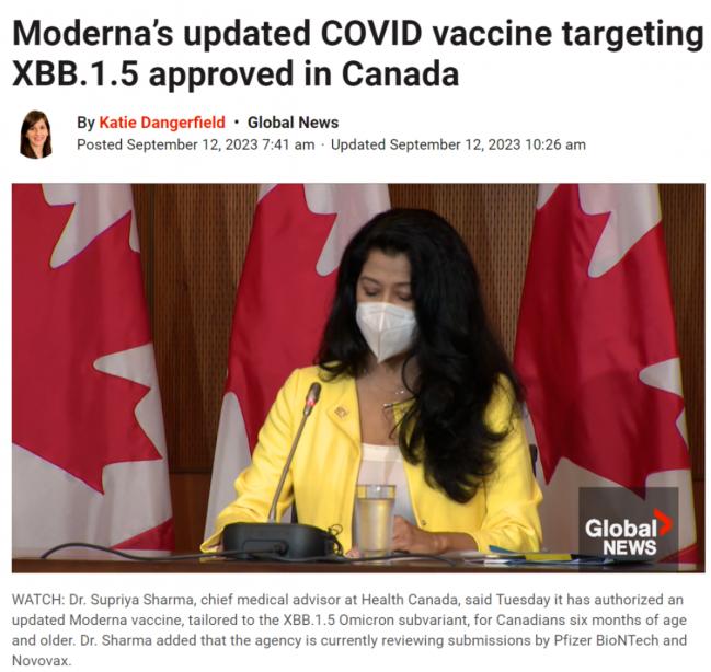 快讯！加拿大批准新版新冠疫苗BC病例1个月翻3倍