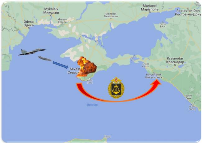 “黑海舰队的危险正在逐渐增加”