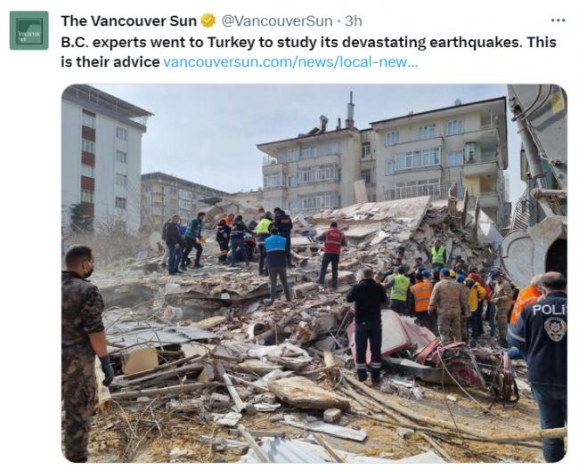 BC省恐随时发生9级大地震 专家：快准备避难所