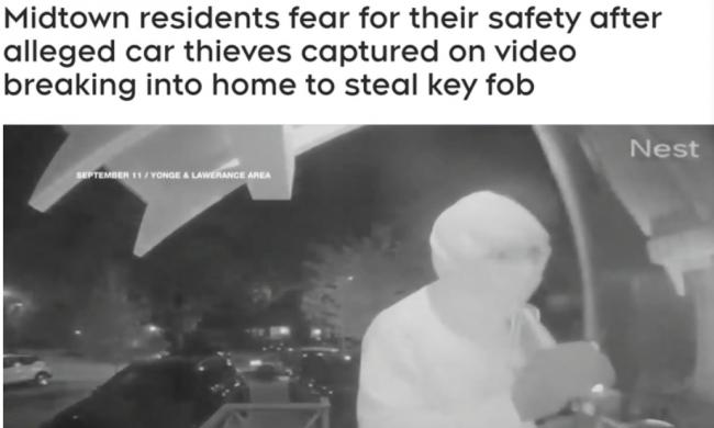 恐怖！窃贼直接闯进屋拿车钥匙 不管屋内有无人