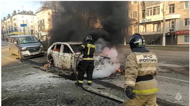 大规模空袭乌克兰1天后 俄边境城市遭炮击致14死