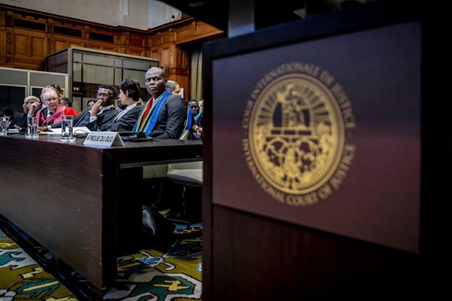 盼促加萨停火 南非控以种族灭绝 国际法院开庭