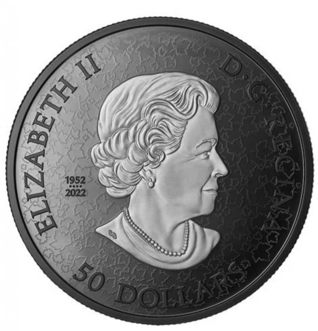 加拿大推新黑色硬币 还是女王头像