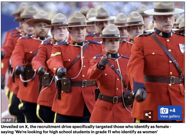 加拿大皇家骑警招聘：条件荒唐遭网友群嘲