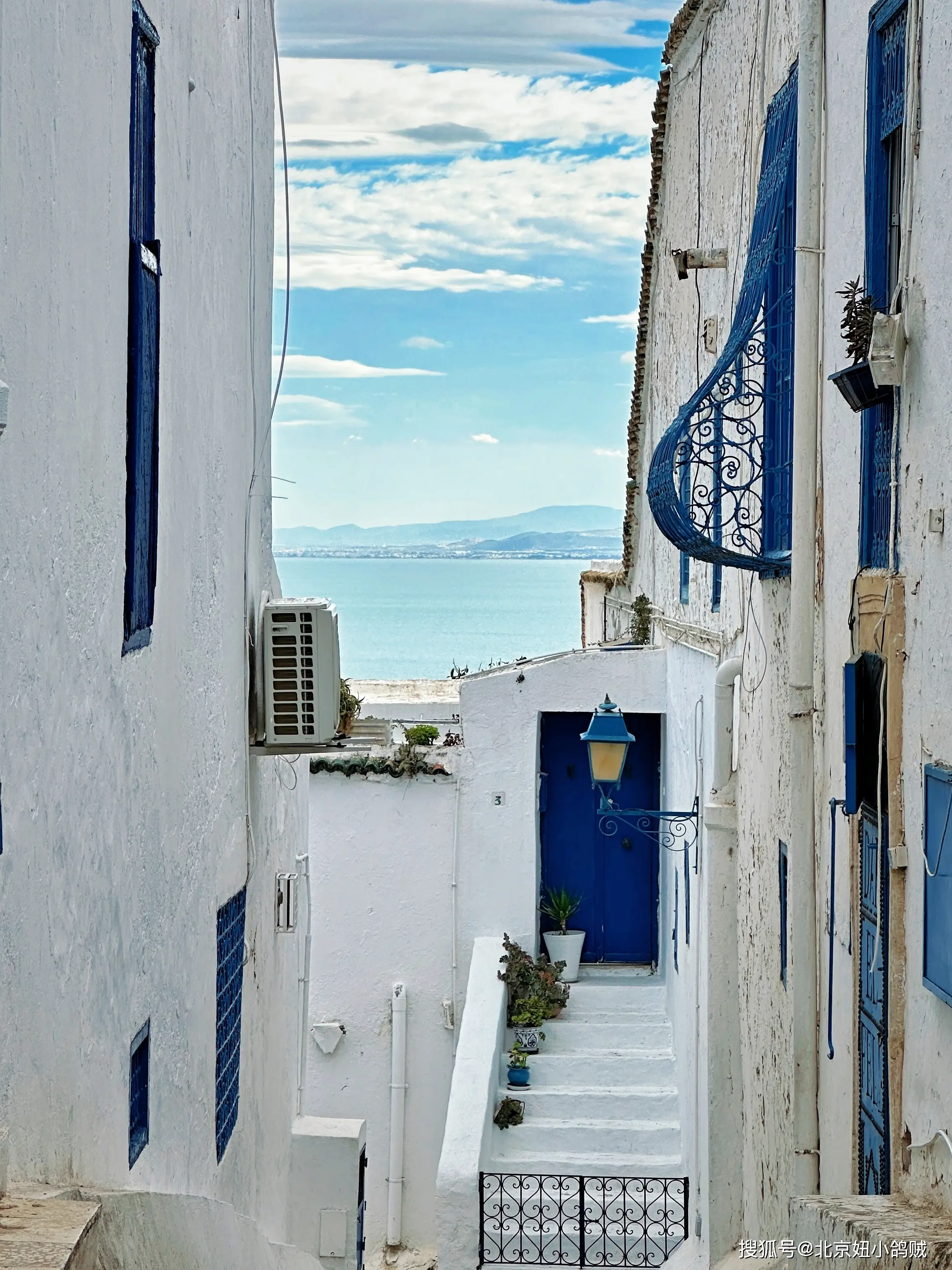突尼斯最迷人的地中海村落：蓝白小镇全攻略