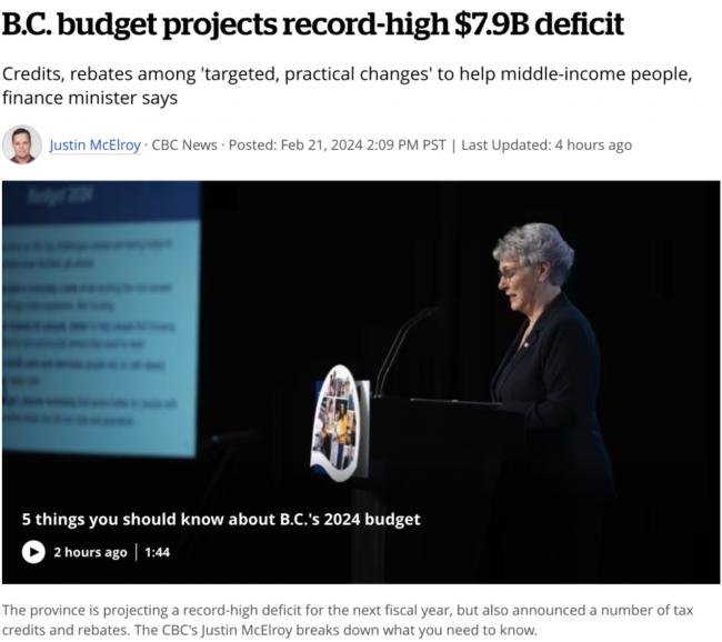 炸了！BC最新财政预算案:推20%炒房税！福利暴涨