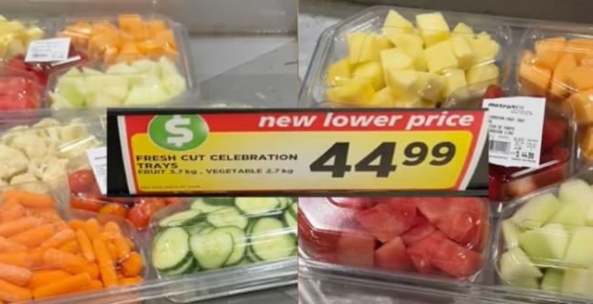 加拿大一盒蔬果拼盘45元？民众震惊谁吃得起